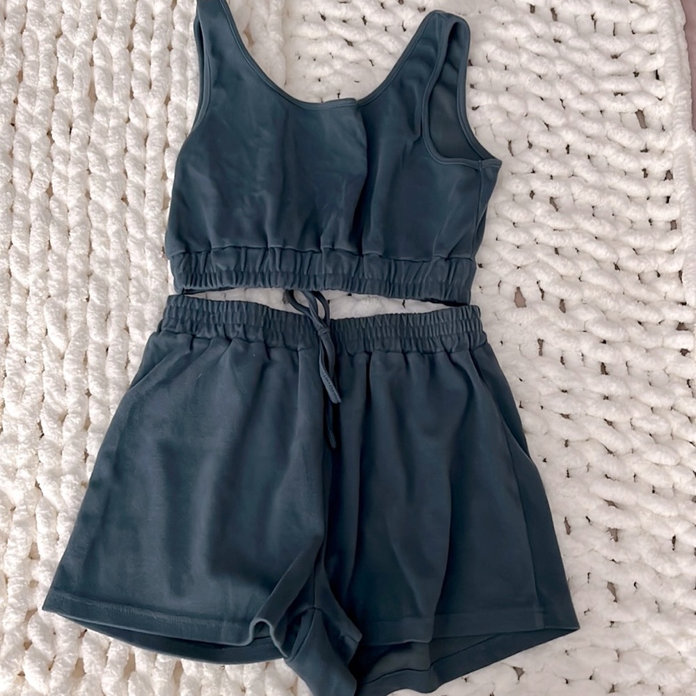 Teal 2 Piece Set